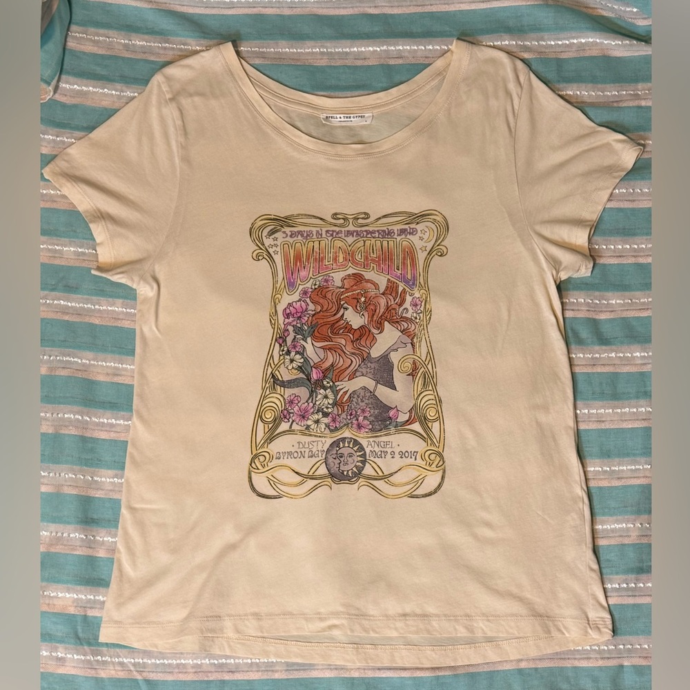 Spell Wild Child T Size Large No Flaws Intentional Distressing - Picture 8 of 13